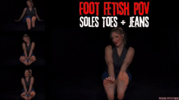 Foot Fetish POV- Soles, Toes + Jeans - mp4.webp