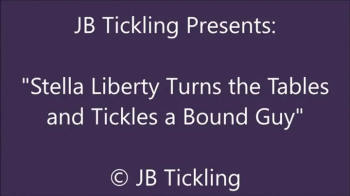 Stella Liberty Tickles A Cuffed Guy - HD.webp