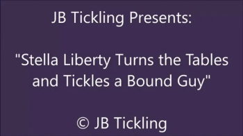 Stella Liberty Tickles A Cuffed Guy - SD.webp