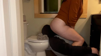 Porcelain Punishment and Faint for my Fart Toilet.webp