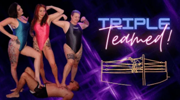 Triple Teamed! Ft Princess Onyx Kim, Domina Nox, Irene Silver - HD MP4 1080p Format.webp