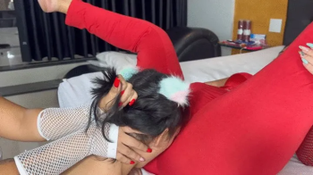 TWO GODDESSES FART ON THE NEW GIRL SLAVE part 2 By NICOLLY, BRUNA PAZ AND BARBARA CAM By ALINE FULL HD.webp