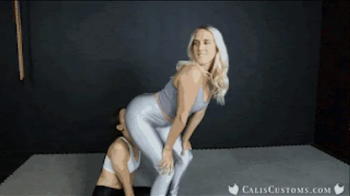 The Stinkface Challenge- Cali and Cadence wrestle for submissions and face sit punishment (mob).webp