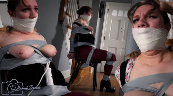 Girl Next Door Part One - His Double Penetrated and Clit Vibrated Captive Coed Cums in an Inescapable Strict Bondage of.webp