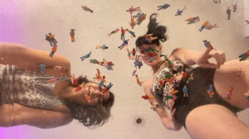 Giantess Stepsisters Destroy City People.webp