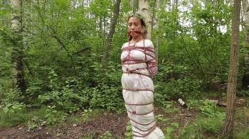Sofi in ethnic dress in the forest_Part 1-4_Full version.webp