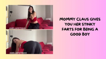 MOMMY CLAUS GIVES YOU HER STINKY FARTS WEARING CARGO PANTS.webp