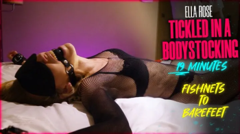 Newcomer Tickled in Fishnet Bodystocking - Ella Rose Blindfolded and Ballgagged (Full HD 1080p, 50fps).webp