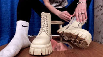 Your floor-face is so tiny under my Tendance chelsea boots (part 7 of 7), flo714x 1080p.webp