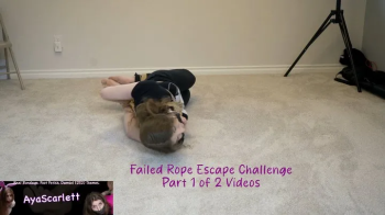 Aya Scarlett - Part 1 - Failed Rope Escape Challenge.webp