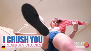 I'll flatten you under my Chucks! ( Giantess Trampling POV with 19 yo Miss Kinga ) - FULL HD MP4 MP4.webp