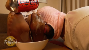 @Stellafootqueen Sweaty Nylon Foot Worship with feet Soaked in Coca-Cola (Unblurred, 4K).webp