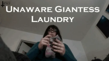 Unaware Giantess Laundry.webp