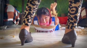Cheerleader’s Bondage Escape Challenge- Hogtie, Gagging and Sponsorship Bet (mp4).webp
