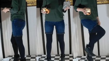 Quite incidentally bootjobbed under Tanja's Buffalo boots - Cam 3.webp