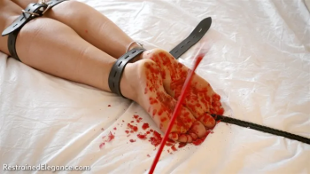 Zoey Ziptie - Hot Waxed Feet and Bastinado (VID0918, 1080p MP4).webp