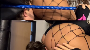 kiss my ass club mixed wrestling match.webp