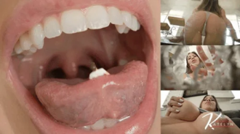 Swallowed on the Day of Arrival starring Giantess Katelyn Brooks (Mobile MP4).webp