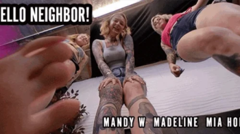 Mia Mandy & Madeline - Hello Neighbor! - VR 360 5K.webp