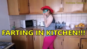Stinking Up My Kitchen - Facefarts, Farting, Public Farting, Ass Worship, Ass Fetish, Jeans Fetish, Jeans Face Sitting,.webp
