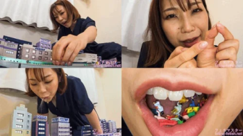 Tsubasa Hachino - Giantess Cute girl Tsubasa's innocent destruction of the city part1 gia-112-1 - 1080p.webp