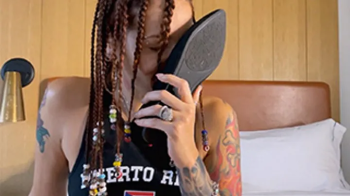 Ginary's Stinky Flats and Self Foot Worshipping Cum Countdown Show - mobile.webp