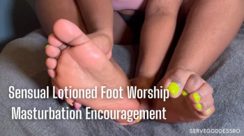 Sensual Lotioned Foot Worship Masturbation Encouragement - Royal Ro hd mp4 1080p.webp