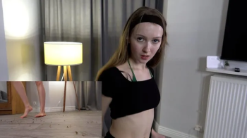 A painful, professional dance performance on thumbtacks - Cassie.webp