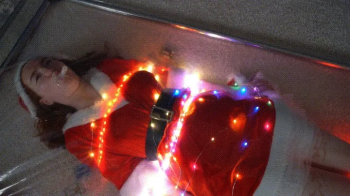 Bondage luminous garland in vacuum bed.webp