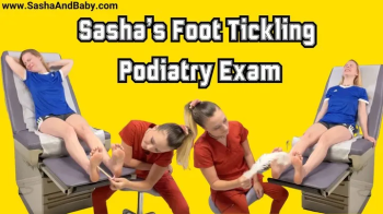 Soccer Girl Sasha’s Foot Tickling Podiatry Exam - Tickle - Foot Fetish - Female Domination.webp