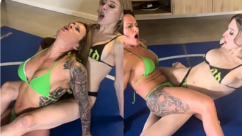 Intimate Scissor- Leg Wrestling- Agatha Delicious and Taperedphysique.webp