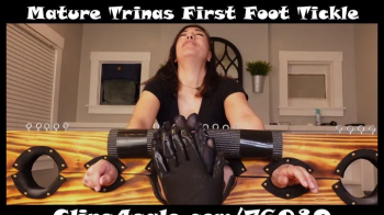 Mature Trinas First Foot Tickle!.webp