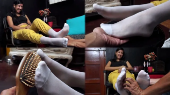 Rubs and tickles to Jasmin nylon feet!.webp
