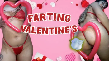 Farting in valentine's day on balloon.webp