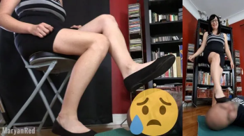 Stomping slave face with flats - HD Version.webp