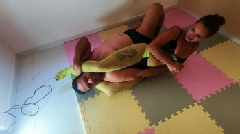 Fight BBW man, part 2, Gender Battle- Manu Albertine, and Slave BBWMan - FULL HD.webp