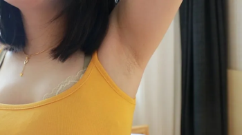 Chinese female doctor got tickled underarms in hotel after get off work.webp