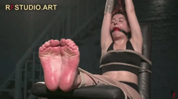 Bora - ToeTied, BallGagged, and Tickled (FULL HD MP4).webp