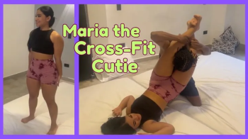 18 Year Old CrossFit Maria vs 23 Year Old Soccer James - Competitive Scissor Escape Wrestling.webp