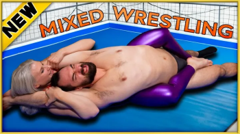 Mixed Wrestling Sex Fight - Loser cums first.webp