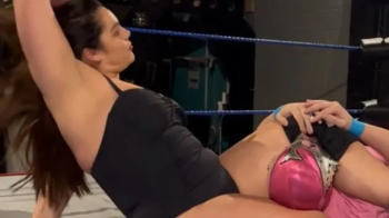 Mixed wrestling face sitting, head scissors and Stinkface.webp