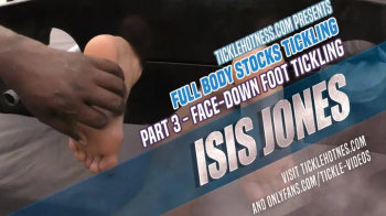 Isis Jones - Full Body Stocks Tickling - Part 3 - Face-Down Foot Tickling (Full).webp