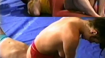 Red Stocking Wrestling Domination.webp