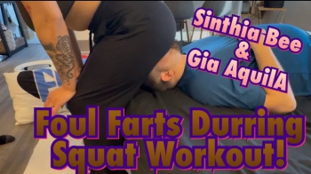 Fart Filled Squats on Slaves Face.webp