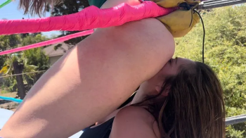 Crotch kicking and ass smothering.webp