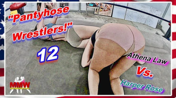 Pantyhose Wrestlers! 12 WMV.webp