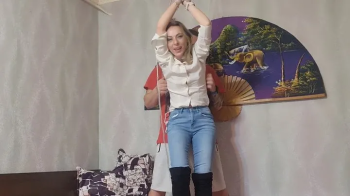 Kinkynaughtycpl - gonzo tickle me hard while i am tied up.webp