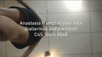 Lk Trample And Shoe Fetish Zone - Anastasia tramples your face (ballerinas and barefoot).webp