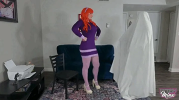 Minx Grrl's Fetish Corner - Daphne Blake Bound and Gagged By Ghosts! (MP4 format).webp