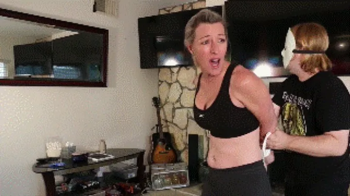 Hollyrope Omega - Amanda Kent, a fit MILF blonde gets tightly hogtied and ballgagged before her morn.webp
